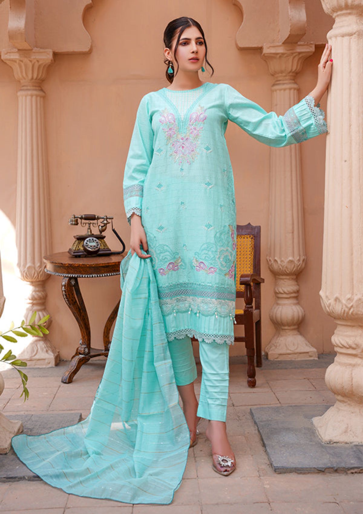 Lawn Collection - Noor Jahan - Kohenoor - KN24#08