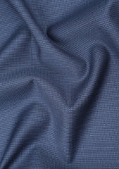 Dormeuil Exel Unique Stretch Wool Fabric - B Blue