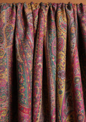 Pashmina Jamawar Shawl D#06 - Yellow