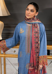 Winter Collection - Rang Rasiya - Carnation Khaddar Shawl - Malaha - D#05