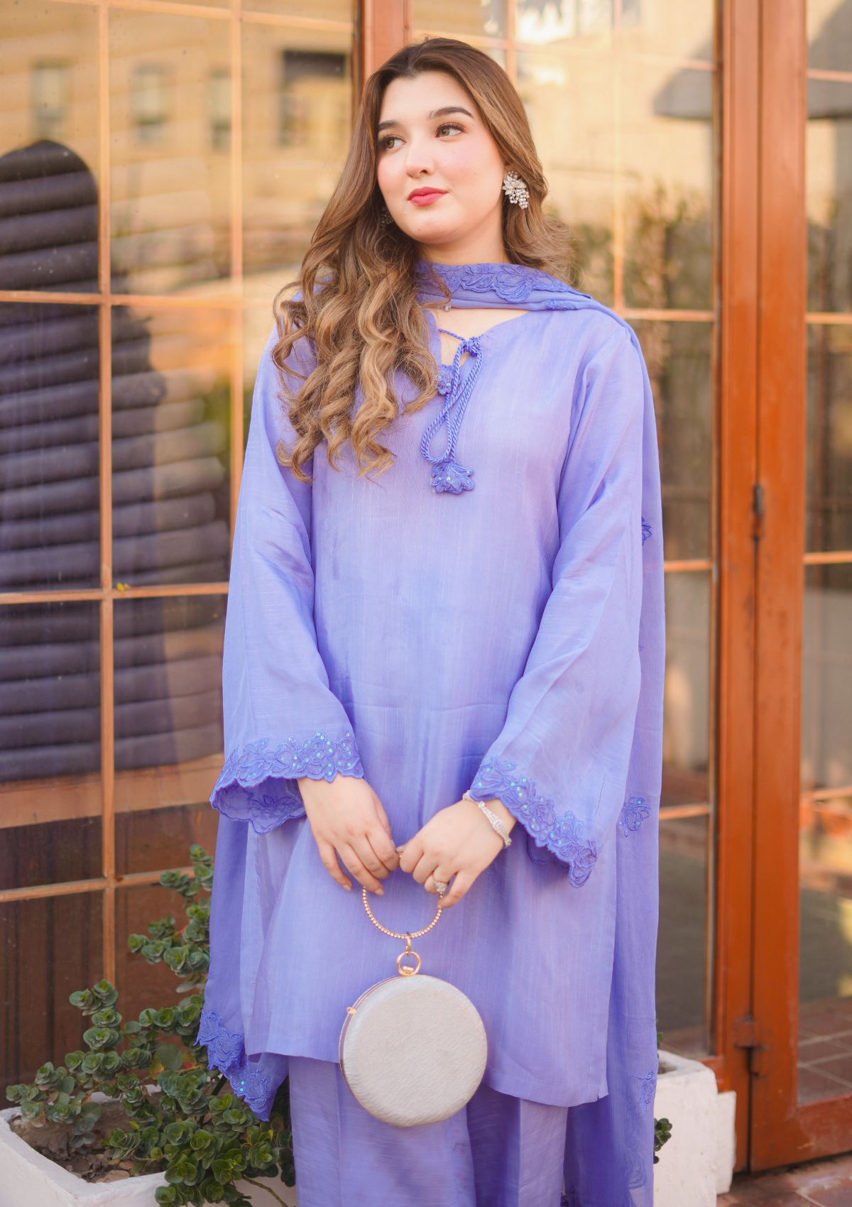 Pret Collection - Fozia Khalid - Silkspire - FKS#06 - LAGOON (BLUE)