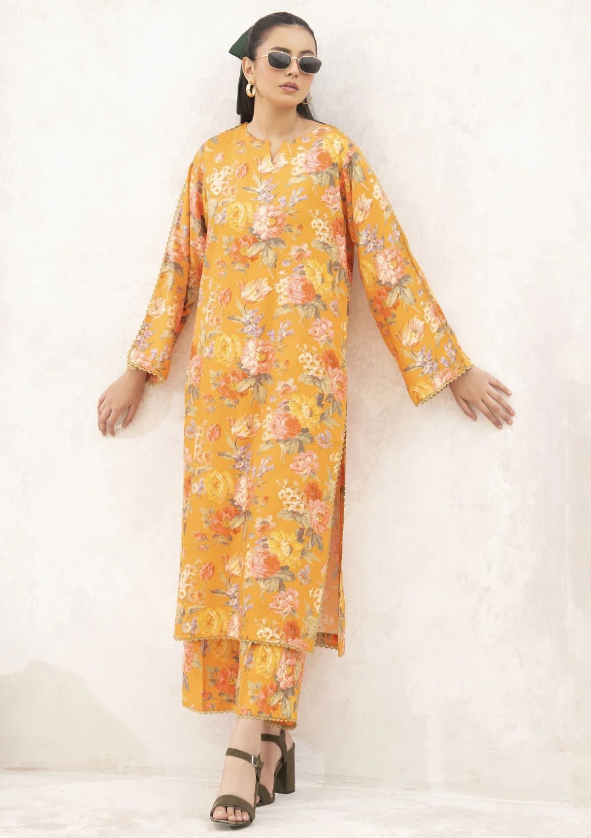 Pret Collection - Mehryam - Pure Comfort Co-Ord's - Sunlit Garden Cheerful Aesthetic