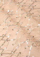 Italian Cut Dana Net With Sequence Work - FCE#435