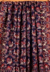 Pashmina Embroidered Jaaldar Shawl D#03 - N Blue