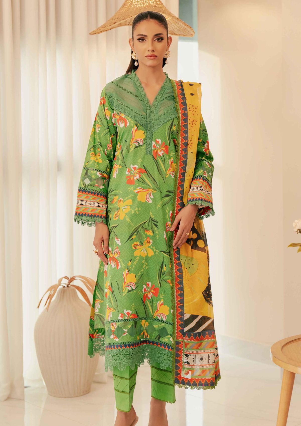 Winter Collection - Al Zohaib - Sunshine Bloom - Cotton Silk -ALCS24#11