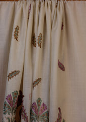 Pashmina Ari Work Shawl D#05 - Off White 1