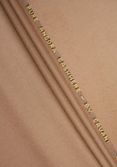 Cavani Angora Fellini Pure Cashmere Wool Fabric - Camel