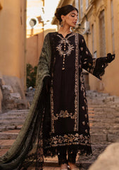 Lawn - Ansab Jahangir - Zoha - Luxury 25 - AJ-LL-25-06 - Black Lady