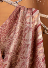 Pashmina Zari Jamawar Shawl D#04 - Skin
