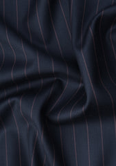 Guabello Super 130's Wool Fabric - Blue