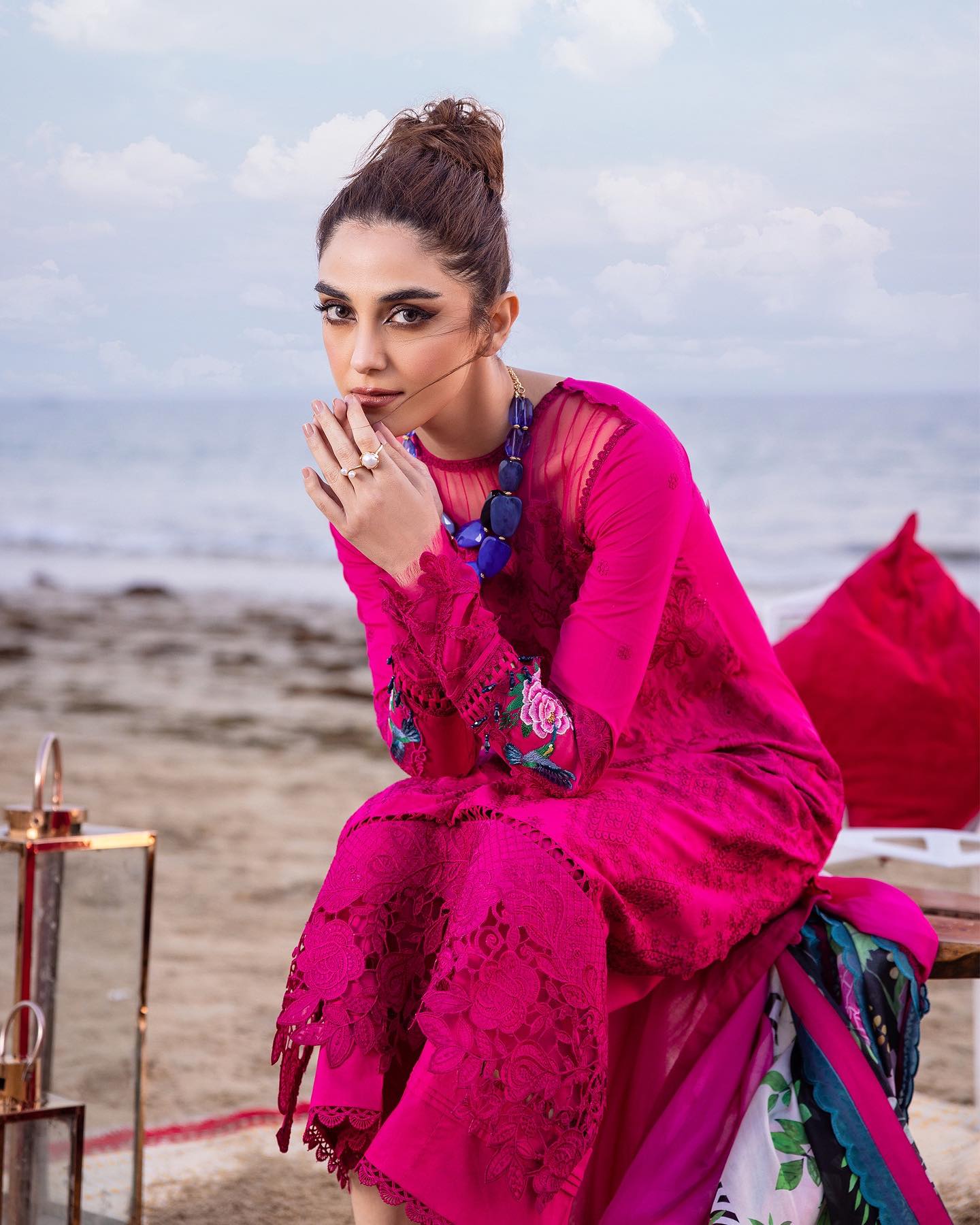 Lawn Collection - Saira Rizwan - Luxury Lawn - SLL24#08 - DAMASK