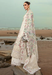 Lawn Collection - Saira Shakira - Crimson - Lawn 24 - D#4B -  Dove's Song - Cloud