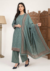 Winter - Rubaaiyat - Bana Dora Linen 26 - D#07 - L GREEN