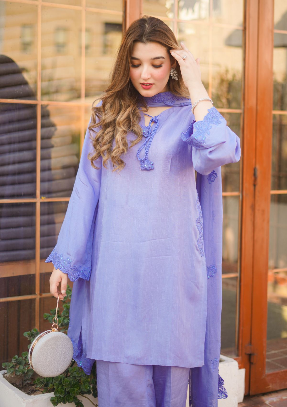 Pret Collection - Fozia Khalid - Silkspire - FKS#06 - LAGOON (BLUE)