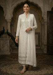 Formals - Bahawalpur Pehnawa - Georgette Chiffon - 2 piece - JC#11