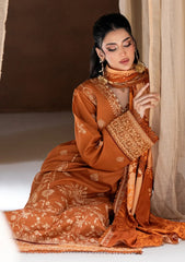 Winter - Coral - Rangrez The Linen Edit 26 - CRA#01-B - Sahar