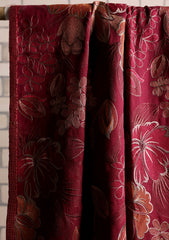 Karandi Embroidered Shawl D#11 - Maroon