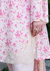Lawn - Cross Stitch - Eid Edit-II - LWN#0220 - PEACH SPRINKLE
