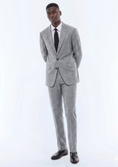 Loro Piana Lanificio Suiting Super 150's Fabric - S Grey