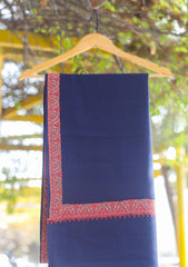 Pashmina Emboridered Shawl D - 170 - N Blue