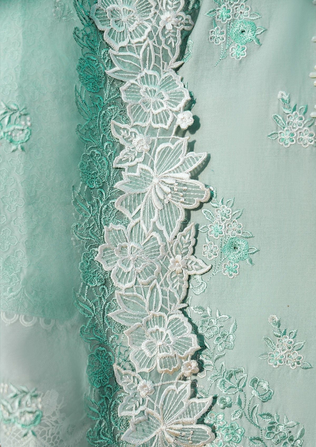 Lawn Collection - Sana Zubair - Jewels of the Meadow - SZ#01 - AQUAMARINE