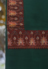 Pashmina Emboridered Shawl D - 168C - B GREEN