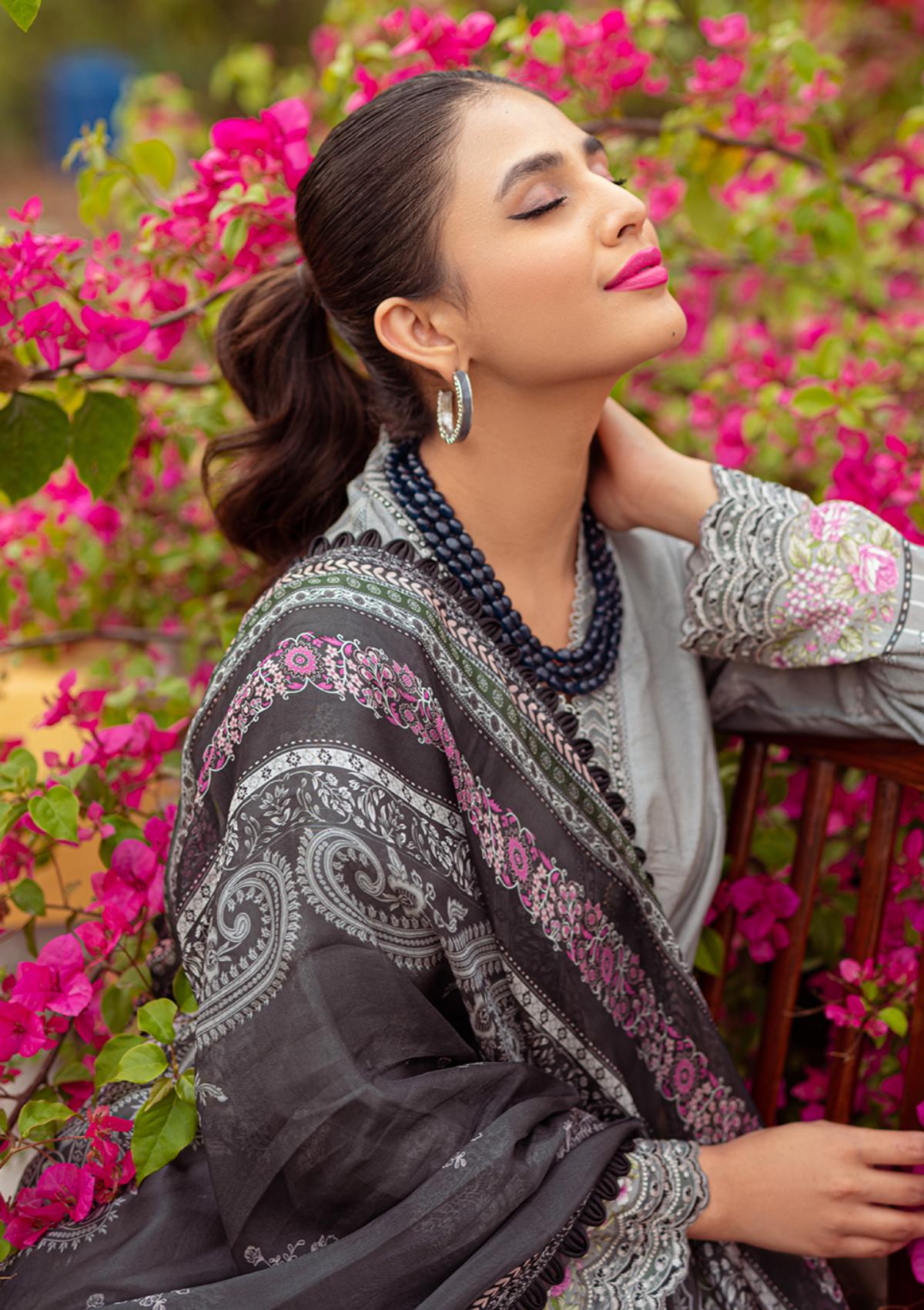 Lawn Collection - Zarqash - Tresor - Luxury - ZQ#4 B