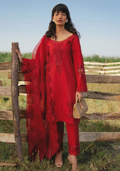 Lawn Collection - Sana Zubair - Jewels of the Meadow - SZ#02 - RUBY