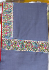 Pashmina Patch Work Shawl D - 18 - D Grey