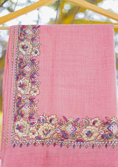 Pashmina Emboridered Shawl D - 65C - T Pink