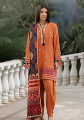 Winter - Gul Ahmed - Unstitched  Khaddar 25 - K-52038