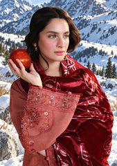 Winter - Rang Rasiya - Carnation Unstitched 26 - RR#09 - Rosea