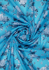 Digital Printed Lawn Fabric - D#44192
