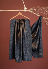 Pashmina Zari Jamawar Shawl D - 19 - DN Blue