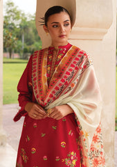 Lawn - Deyar - Summer Lawn 25 - D#10 - CRIMSON