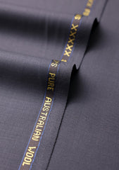 Cavani Four Season Wool Selvage Plain - Charcoal Grey