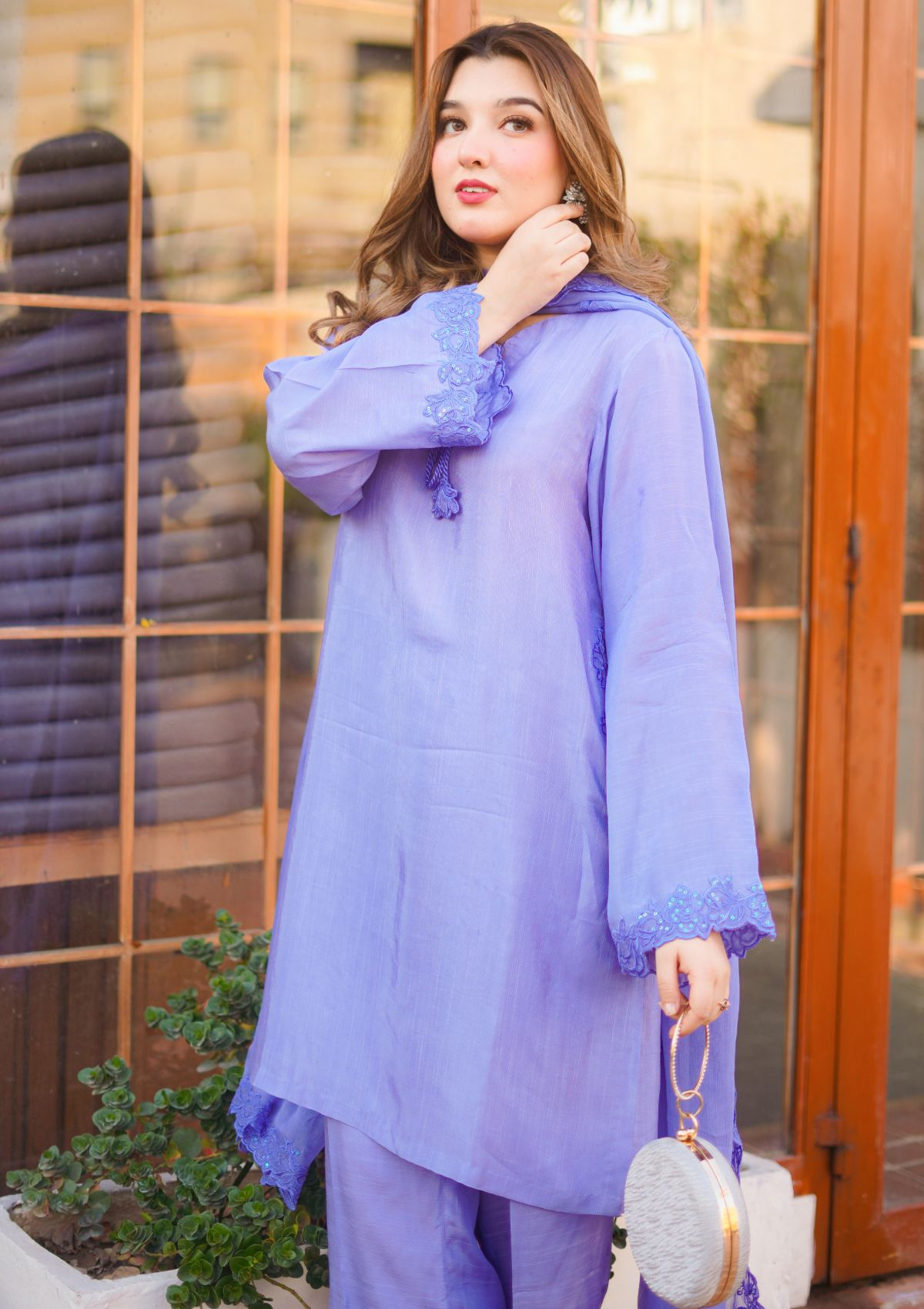 Pret Collection - Fozia Khalid - Silkspire - FKS#06 - LAGOON (BLUE)