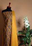 Winter Collection - Riwaj - Pashmina Embroidered Suit - Volume II - D#01 (C)