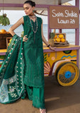 Lawn Collection - Saira Shakira - Crimson - Lawn 24 - D#2A - Ulysses - Seaweed