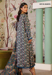 Silk Collection - Zarif - Printed Silk - ZSP#05 - Anabiya