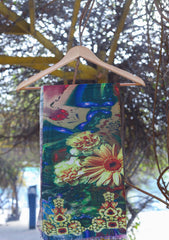 Digital Printed Wool Shawl D - 02B - Multi