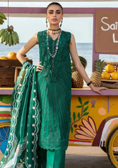 Lawn Collection - Saira Shakira - Crimson - Lawn 24 - D#2A - Ulysses - Seaweed
