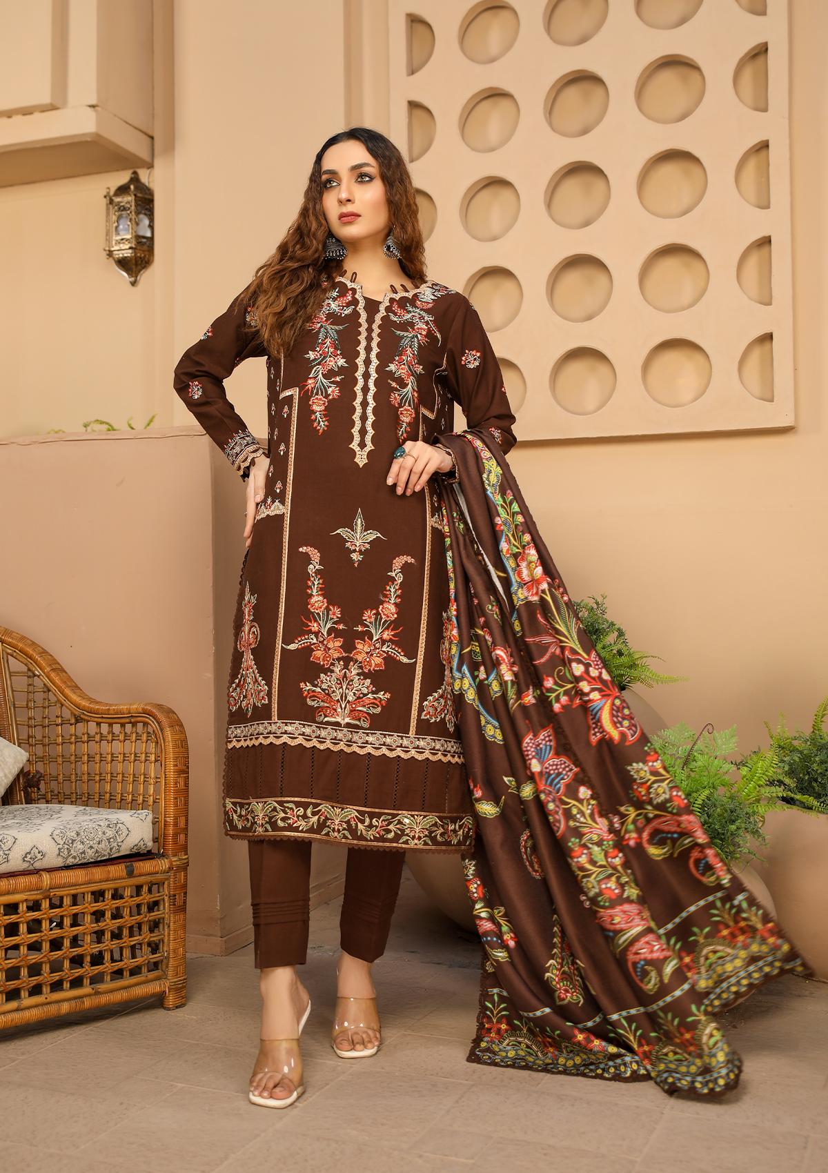 Winter Collection - Rubaaiyat - Emb Khaddar - Vol 2 - D#06