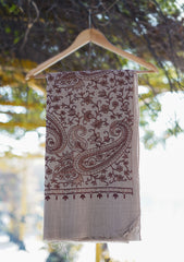 Wool Ari Work Shawl D - 08 - D Skin