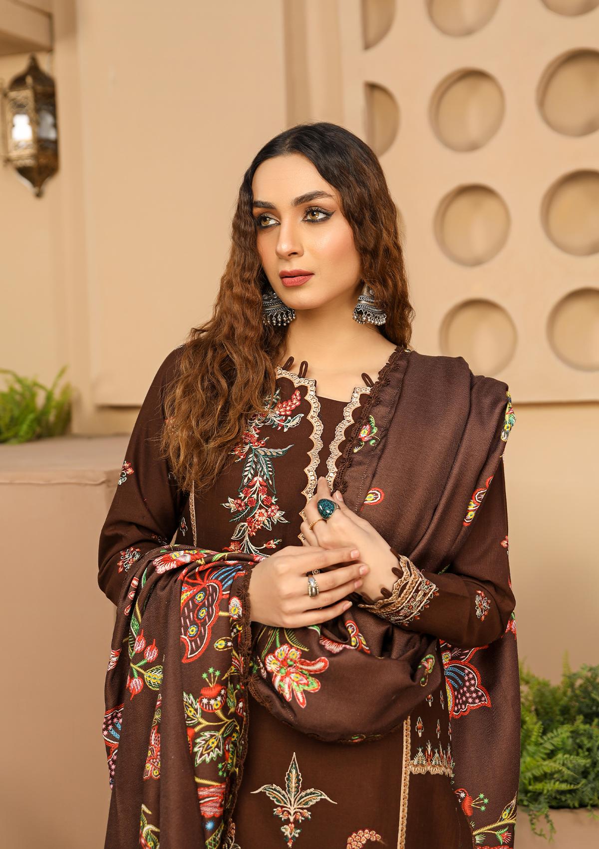 Winter Collection - Rubaaiyat - Emb Khaddar - Vol 2 - D#06