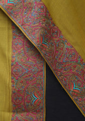 Pashmina Kashmiri Work Shawl D - 0006 - M Golden