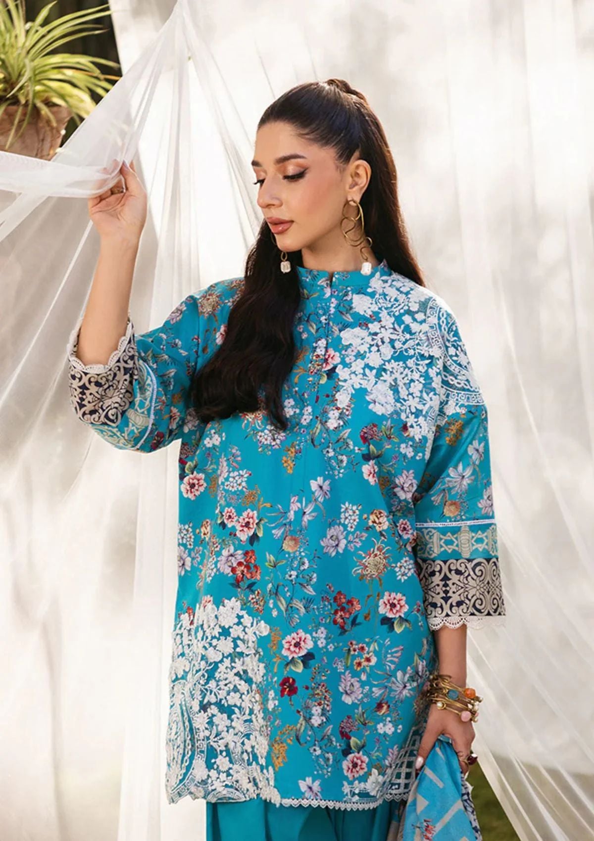 Lawn Collection - Zainab Chottani - Tahra Lawn 24 - ZCT24#2B