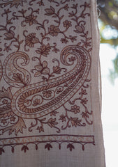 Wool Ari Work Shawl D - 08 - D Skin