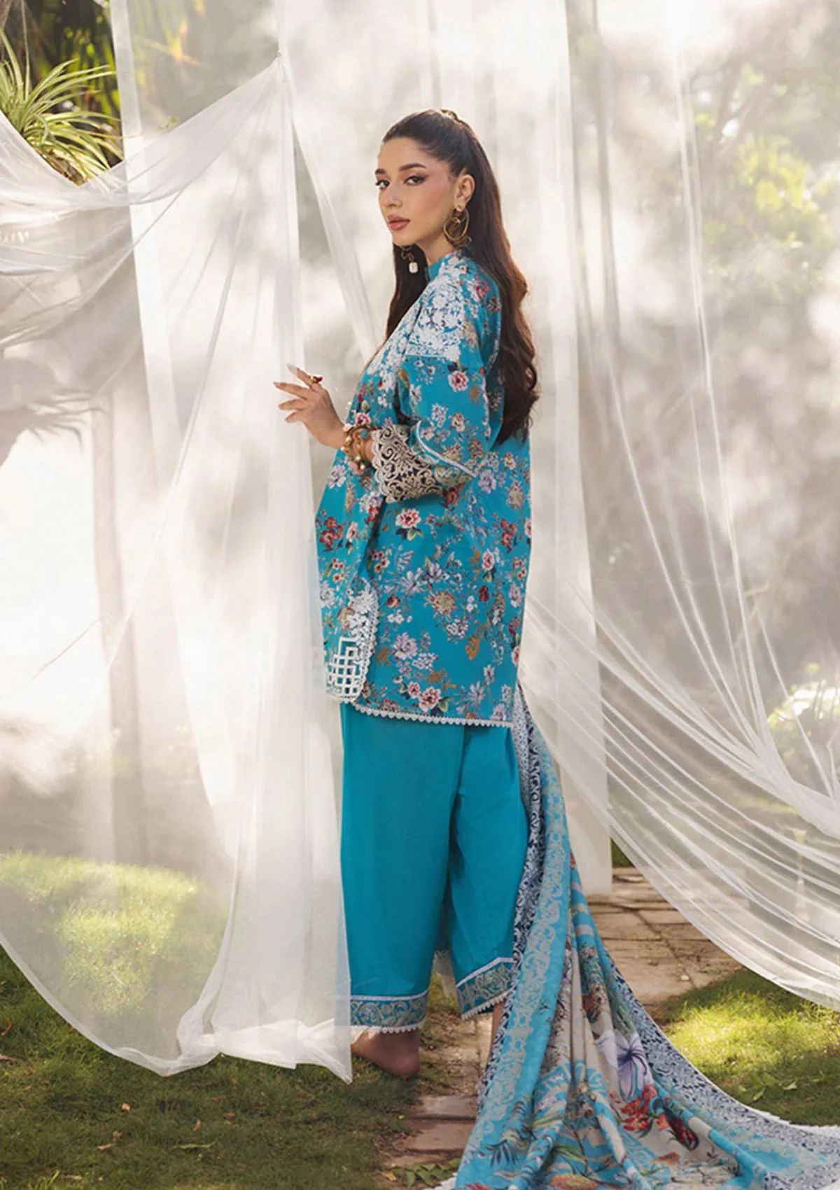 Lawn Collection - Zainab Chottani - Tahra Lawn 24 - ZCT24#2B