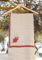 Pashmina Emboridered Shawl D - 61C - Skin